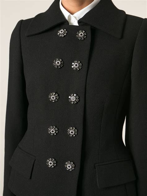 abrigo dolce gabbana|Dolce & Gabbana Coats and Jackets for Women .